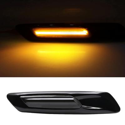 2x LED Side Marker Light Turn Signal Smoked 63137154167 For BMW 528i 528iX Sedan