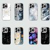 Space Galaxy Series Case for iPhone 16 15 14 13 12 11 Pro Max Plus Air 16E X XR XS Max Hard Shockproof Bumper Cover