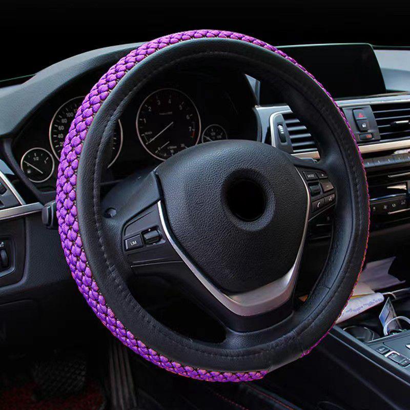 Universeller Sommer Eis Seide Lenkradbezug - Atmungsaktiv, Doppelsaison-Nutzung