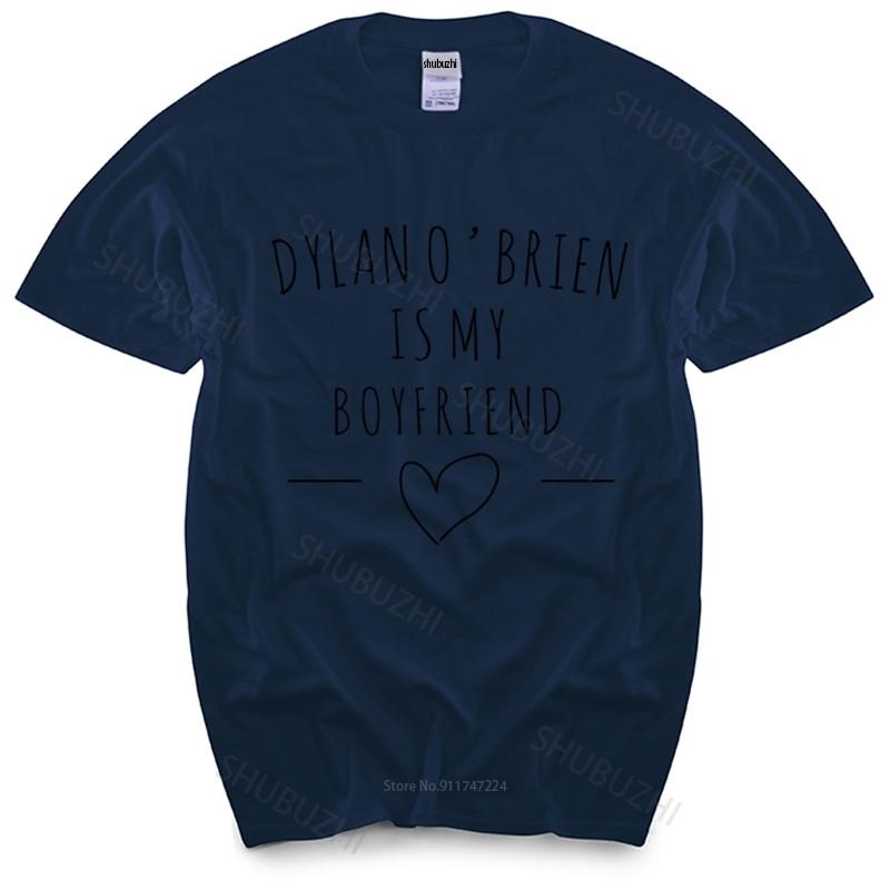 

Dylan OBrien Is My Boyfriend Stiles Stilinski summer fashion tshirt men cotton tops euro size boys gifts drop shipping S