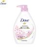 Dove Cherry Blossom Nourishing Body Wash with Liby Bleach