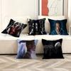 XXX-Tentacion Rock Rapper Pillow Covers Cartoon Sofa Decorative Home Double-sided Printing Short Plush Cute Cushion Cover
