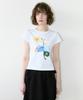 SINOON Flower Puff T-Shirt (White)