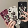 Lily Flower Pattern Phone Case For IPhone 13 15 Pro 17 14 12 Pro Max Case 16 11 15 Plus 17Air Shockproof Silicone Soft Cover