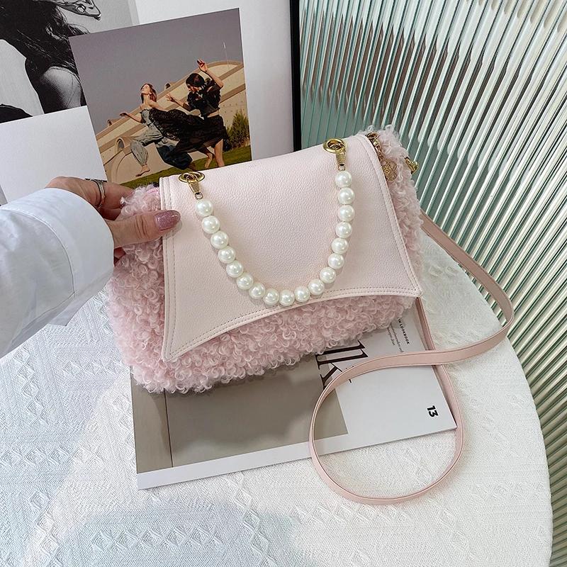 Contrasting Colors Crossbody Bags for Women Zipper Interior Pocket Flap Bags High Quality Fashion