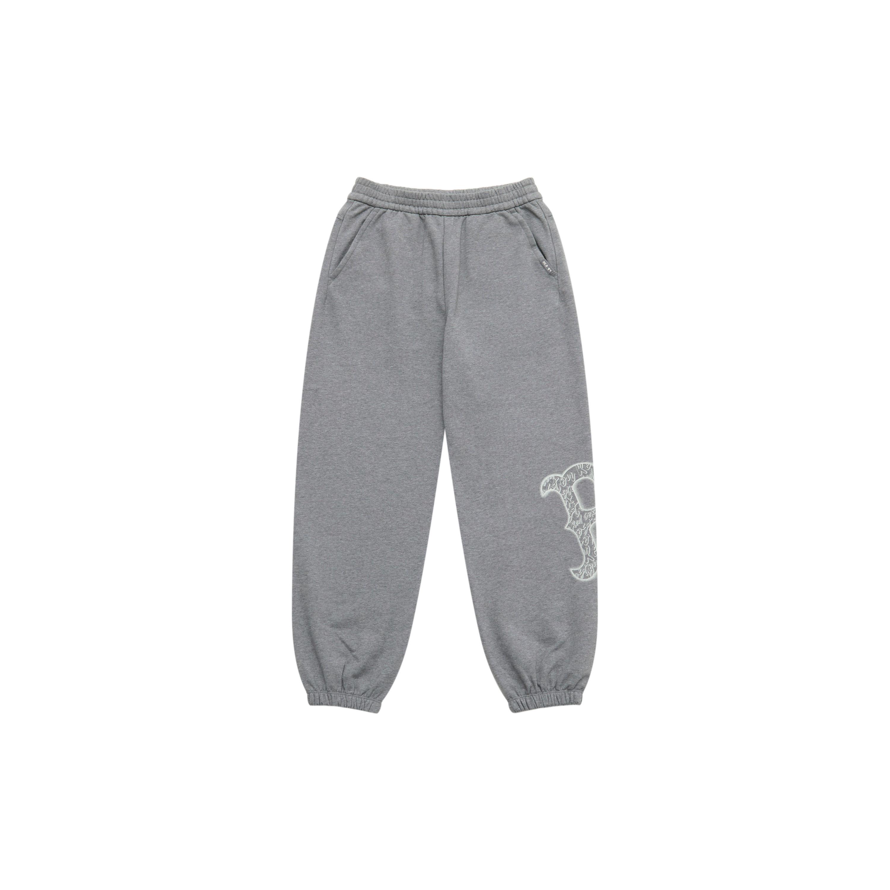 

New MLB Boston Red Sox Basic Collection 25FW Knitted Sweatpants Unisex 3APTB1454-43MGD XXL