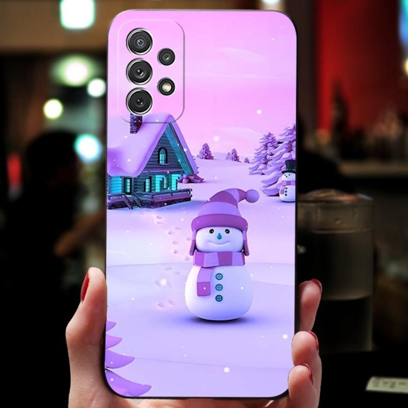 

Christmas Tree Snowman Santa Phone Case For Samsung Note Galaxy 8 9 20 10 Pro Plus Ultra M20 M31 M40 M10 J7 J6 Prime Back Cover Samsung J6Prime