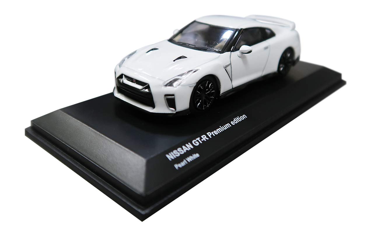 

Kyosho Nissan White Finished Product Limited Edition 1/64 GT-R