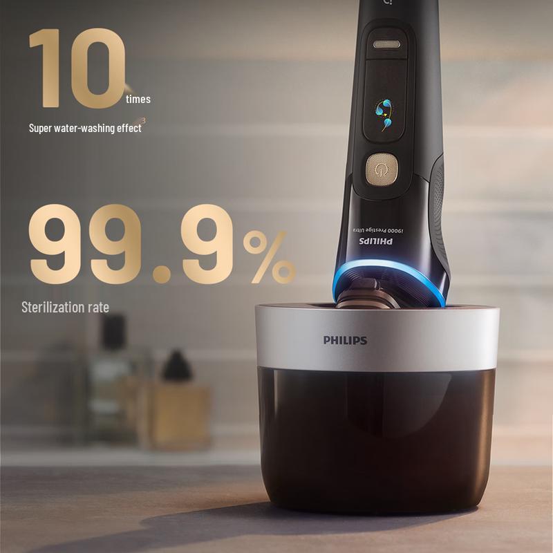 Philips 9000 Series Ultra Rotary Electric Shaver with Cleaning Station CN Plug (adapter Included)