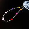 Bohemiean Star Bead Clavicle Chain Fashion Star Charm Necklace Star Chain Choker Womens Daily Outfits Delicate Jewelry