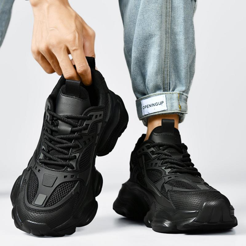 Men Sneakers Platform Running Shoes Trend Street Athletic Male Basketball Shoes Black Walking Casual Shoe Plus Size 48 Men Shoes