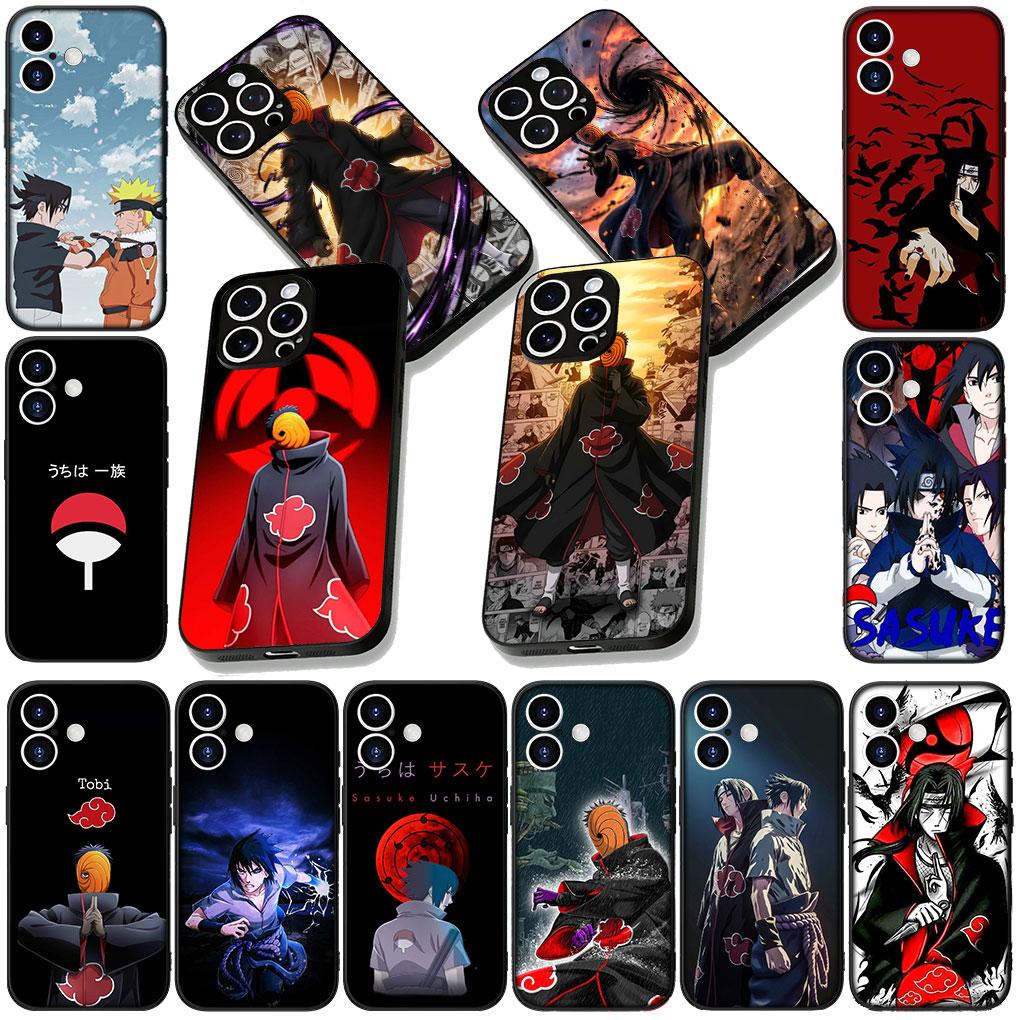 For Motorola Moto Edge 50 30 Fusion 40 NEO Ultra Pro E14 G20 E15 G35 G84 G13 G53 Case Obito Narutos Sasuke Uchiha Tobi Itachi