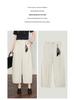 Spring Collection: Women's High-Waisted Loose Wide-Leg Cropped Pants - Slimming & Versatile for Petite Figures