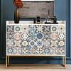 20pcs Bohemian Style Tiles Wall Sticker Kitchen Backsplash Bathroom Cupboard Renovation Peel and Stick Waterproof Art Wall Decals