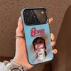 Singer D-David B-Bowie  Phone Case Color Silver Shell For IPhone 17 16 15 14 13 12 11 Pro Max Plus