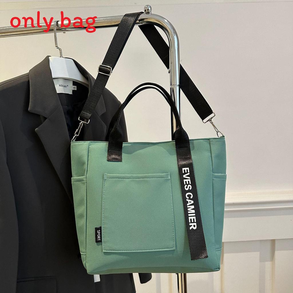 Borsa Tote in Tessuto Oxford con Chiusura a Zip per Uso Quotidiano Ragazze e Donne