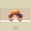 Nuovo Anime Giapponese One Piece Monkey D. Luffy Roronoa Zoro Periferiche Tappetino Mouse Sovradimensionato Ragazzi Anime E-sport Tappetino per Scrivania del Computer Tappetino Cartoon per Tastiera