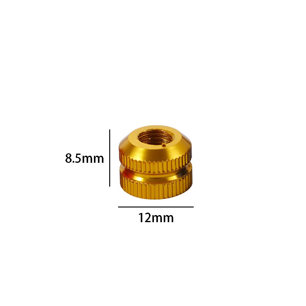Accessories Presta Replacement Inner Tube Tire Nozzle Bike Lock Nut Law Mouth Nut Wheel Tire Valves