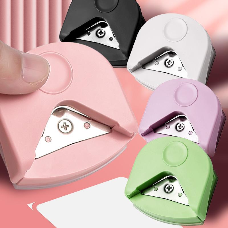 Compact Ergonomic Corner Cutter with Stainless Steel Blade - Available In Multiple Colors