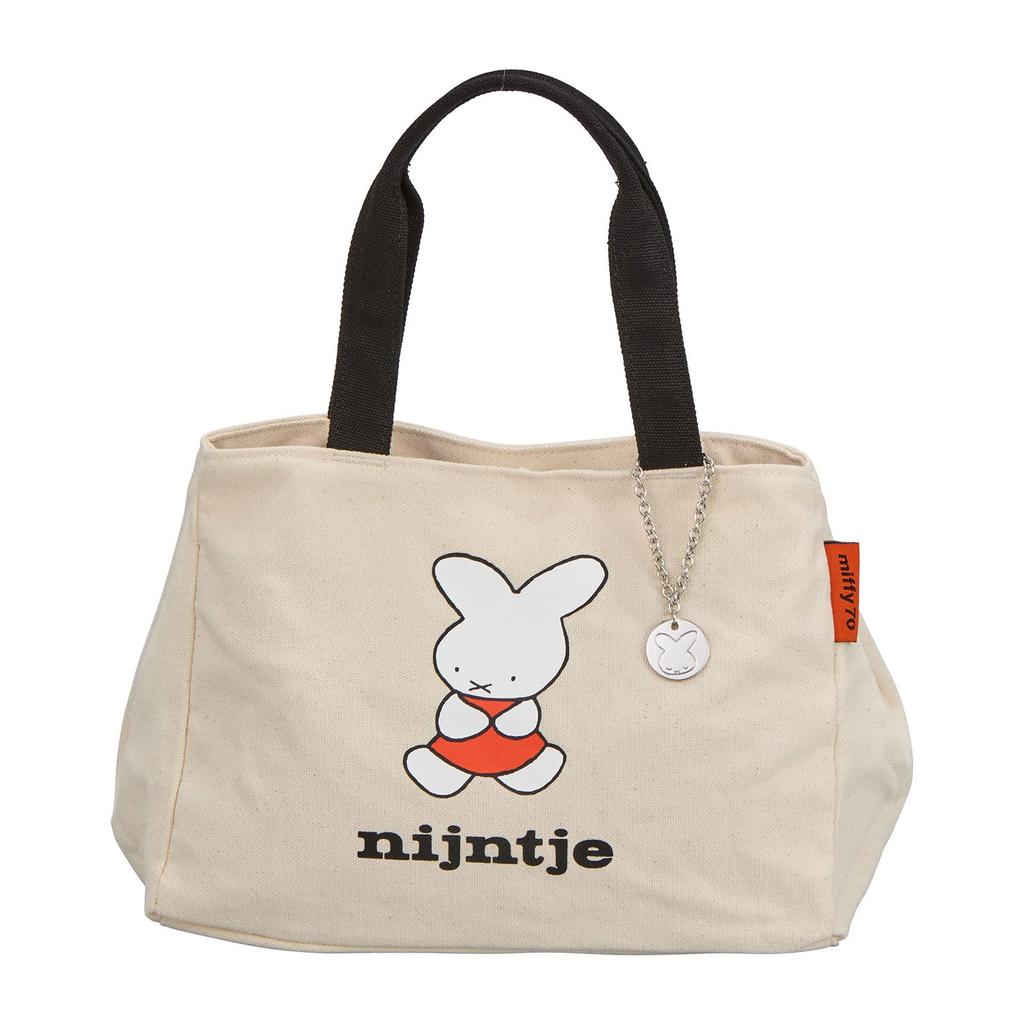 Miffy Seitentasche Mini-Tote Bag 6040 B320. Natürliches Neun Che