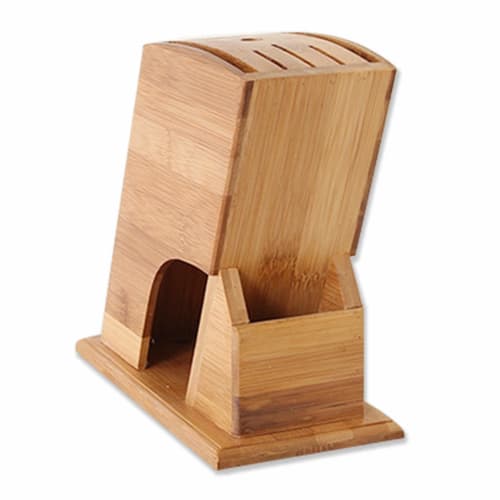 moonwood Knife Holder, Knife Block, Knife Stand, Knife Rack, Wooden Storage Knife Holder