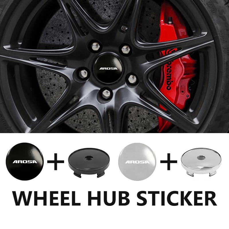 For Seat 4Pcs 56mm/60mm Car Wheel Center Hub Cap Rim Cover Cupra FR Altea Leon Ibiza Ateca Formentor Born E-Racer