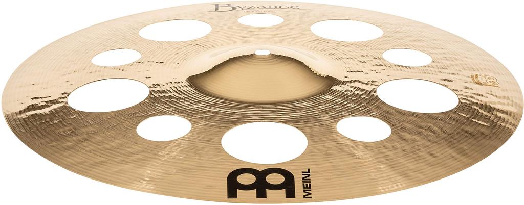 MEINL Cymbals Byzance Brilliant Series Trash Crash Cymbal 18" B18TRC-B