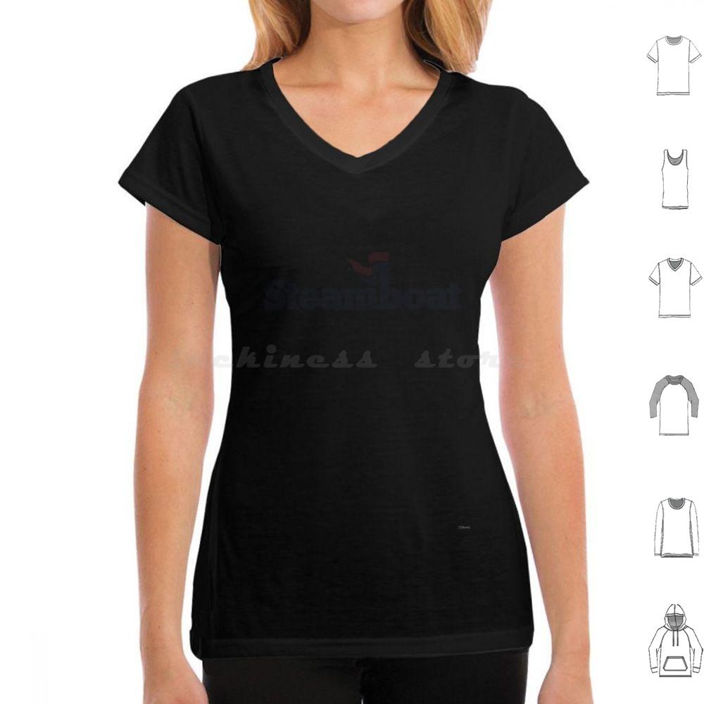 Blacked Out Steamboat Resort Colorado Mountain Resort T Shirt Cotton Men Women DIY Print Steamboat Steamboat Springs Black