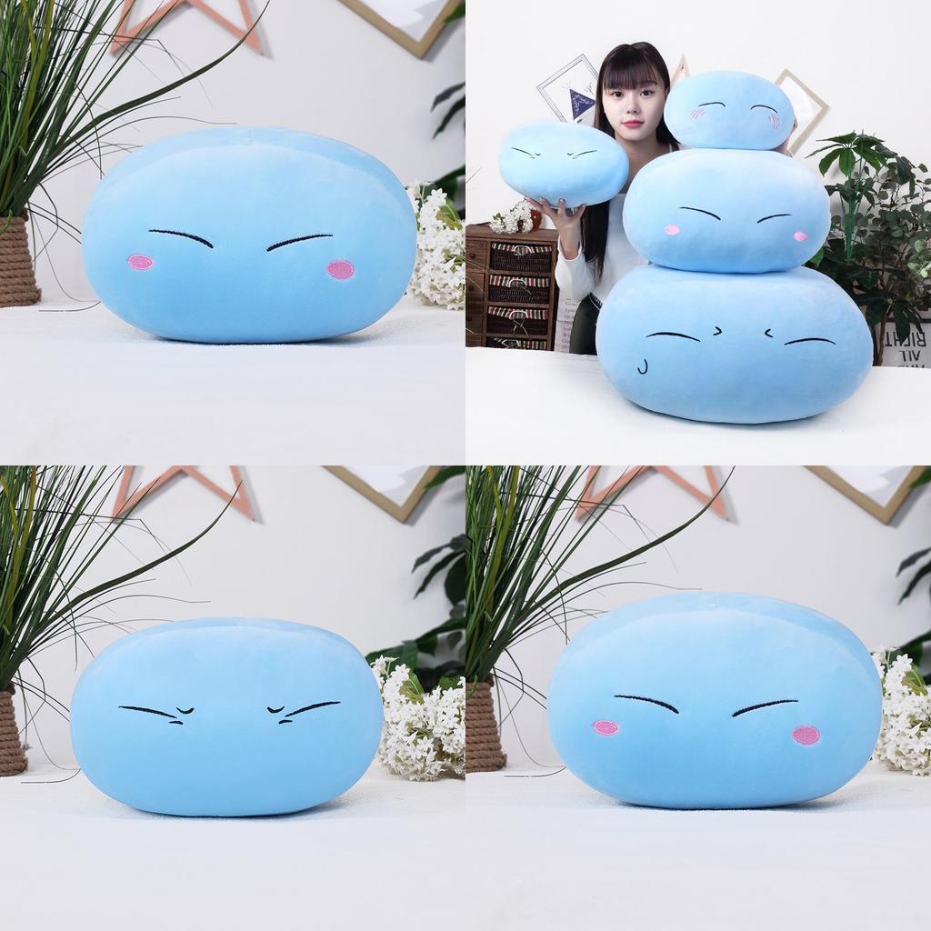 Super Soft That Time I Got Reincarnated As A Slime Cartoon Plush Toy Throw Pillow For Kids