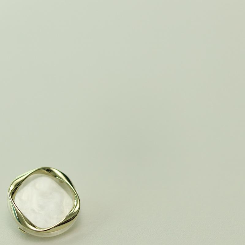 Square Round Metal Resin Buttons, Small Fragrant Sweater, Tweed Jacket Buttons, Leather Coat Buttons