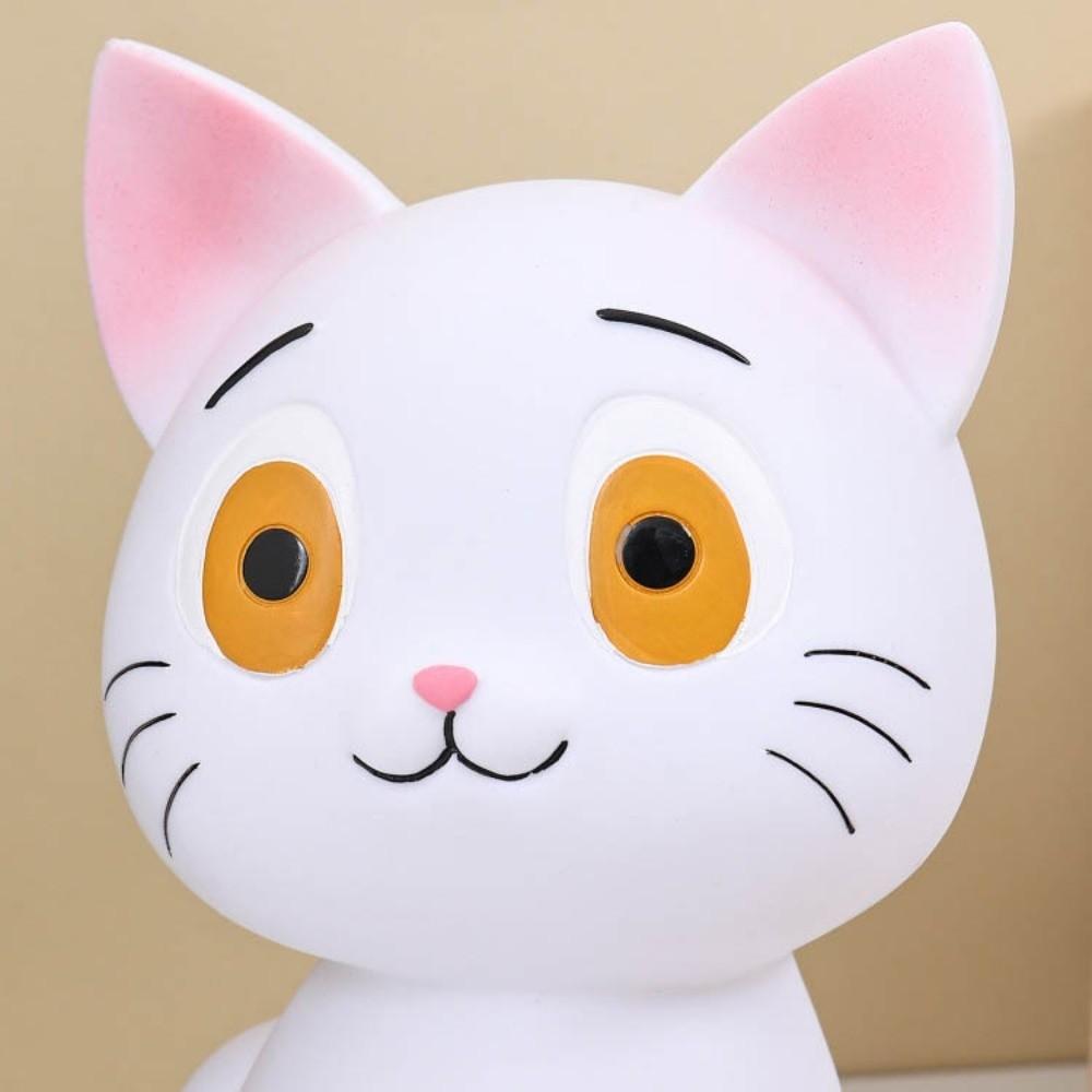 Anti Drop Black Cat Piggy Bank Savings Tank Cat Model Piggy Bank  Coins Cash