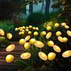 LED Outdoor Solar Lights Jellyfish Mushroom Decor Garden Pathway Sway Lights for Yard Balcony Patio Walkway Street