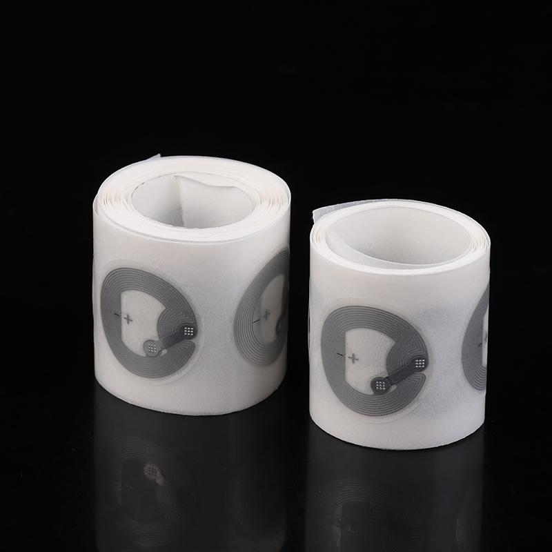 50/100 ks NFC štítků Čip NFC215 Nálepky RFID Elektronické nálepky pro kontrolu přístupu Chytrý klíč Přepisovatelné