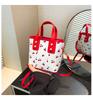 A Beautiful Fresh Fashionable Large-capacity and Cute One-shoulder Hand-carry Small Square Bag for Commuting
