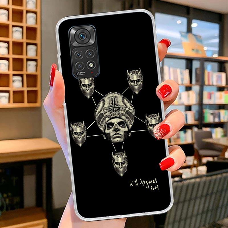 Ghost Papa Emeritus Cover Phone Case For Xiaomi Redmi Note 15 14 13 12 11 10 Pro Plus 14S 12S 11S 11T 11E 10S Soft Fundas Shell