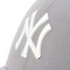 New Era MLB Low Profile NY Size NEYYAN GRY 25J Cap, Gray, 8, LP5950, SWHT,