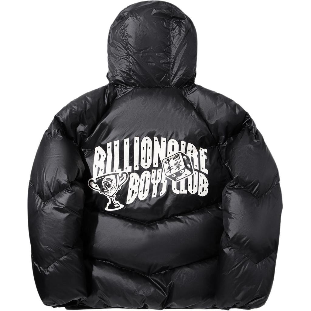 Li Ning Gördeszka Sorozat Betűs Nyomtatott Laza Egyszínű Lefelé Kabát Férfi Külsőruházat Fekete AYMU675-2