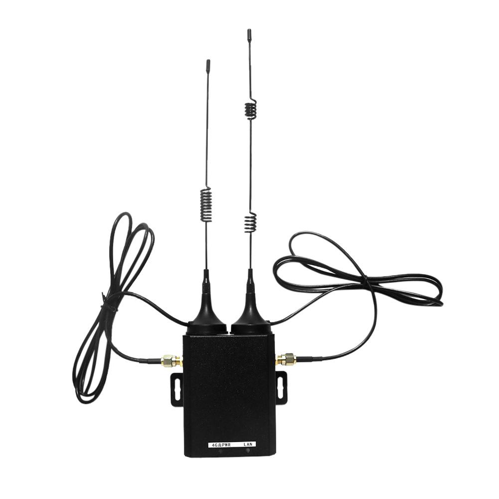 

H927 4G Router Industrial Grade 4G LTE SIM Card Router 150Mbps with External Antenna Support 16 WiFi Users for Outdoor H927