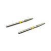 10 Pcs/set Dental Diamond Burs Drills High Speed Handpiece Polishing Whitening Tools Dental Burs Extra Fine TR-62EF