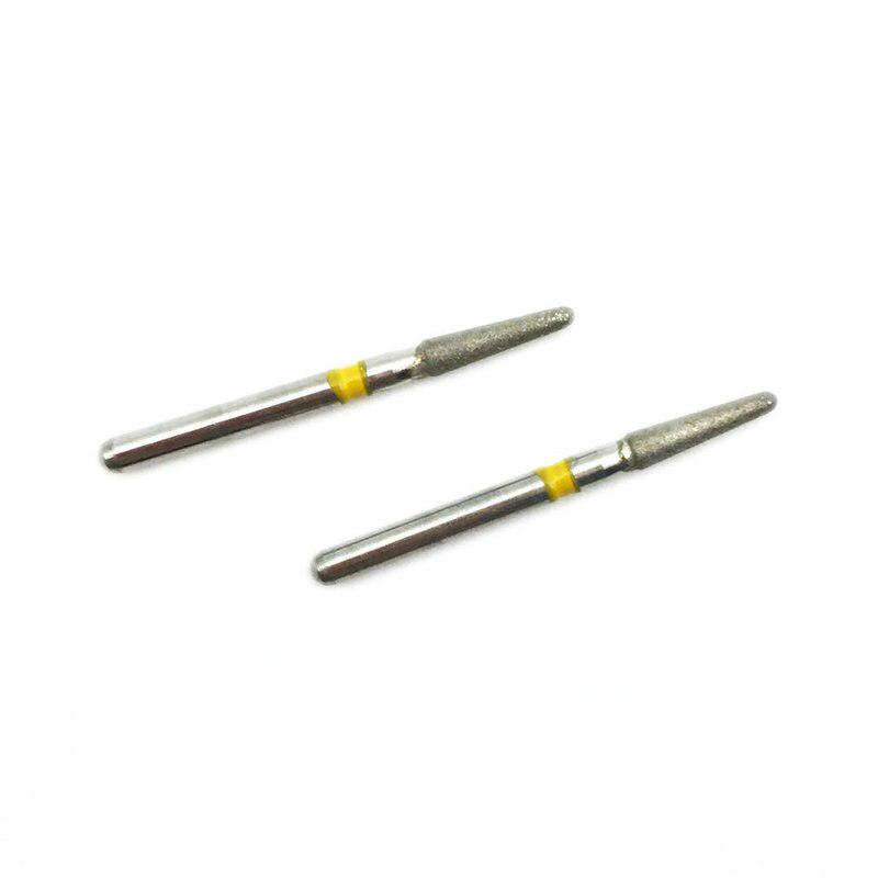 10 Pcs/set Dental Diamond Burs Drills High Speed Handpiece Polishing Whitening Tools Dental Burs Extra Fine TR-62EF