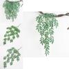 Wall Hanging Faux Plant Willow Leaf Vines For Indoor Decor With Realistic Look