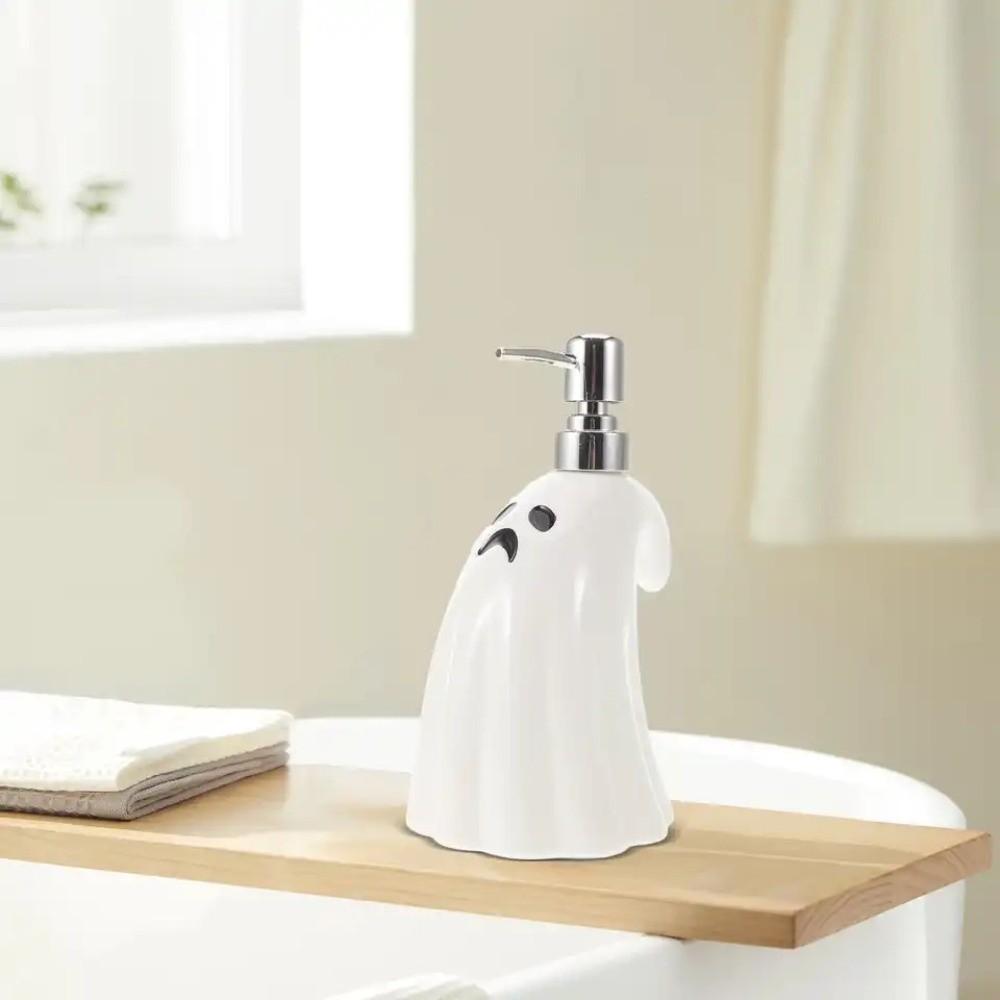 Empty Ghost Dispensing Bottle 380ML Shampoo Cosmetic Split Bottle  Bathroom Supplies