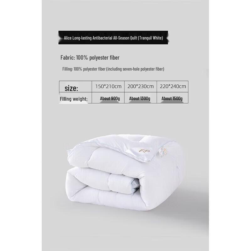 Mercury Home Textiles Class A Seven-Hole Fiber All-Season Quilt