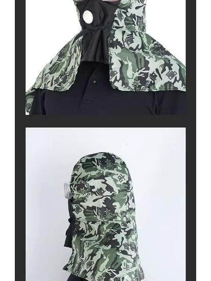 Industriestaubdichte Vollgesichtsmaske & Schal zum Schleifen, Staubschutz, Ideal für Bauwesen & Chemikaliengebrauch