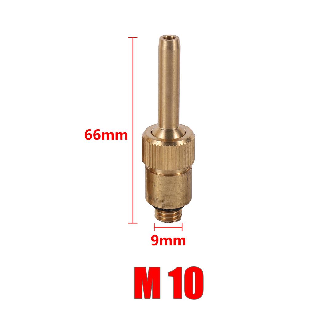 Waterline Fountain Nozzles Adjustable Brass Water Curtain Fountain Nozzle M10 M12 M13 M14 Male Thread Pond Pool Landscape Supply