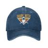 Shark fin ocean Week Heroes Baseball Cap Sun  Tennis Skate High Quality Washed Hip Hop Hats Unisex Women Casual Design Snapback Cap