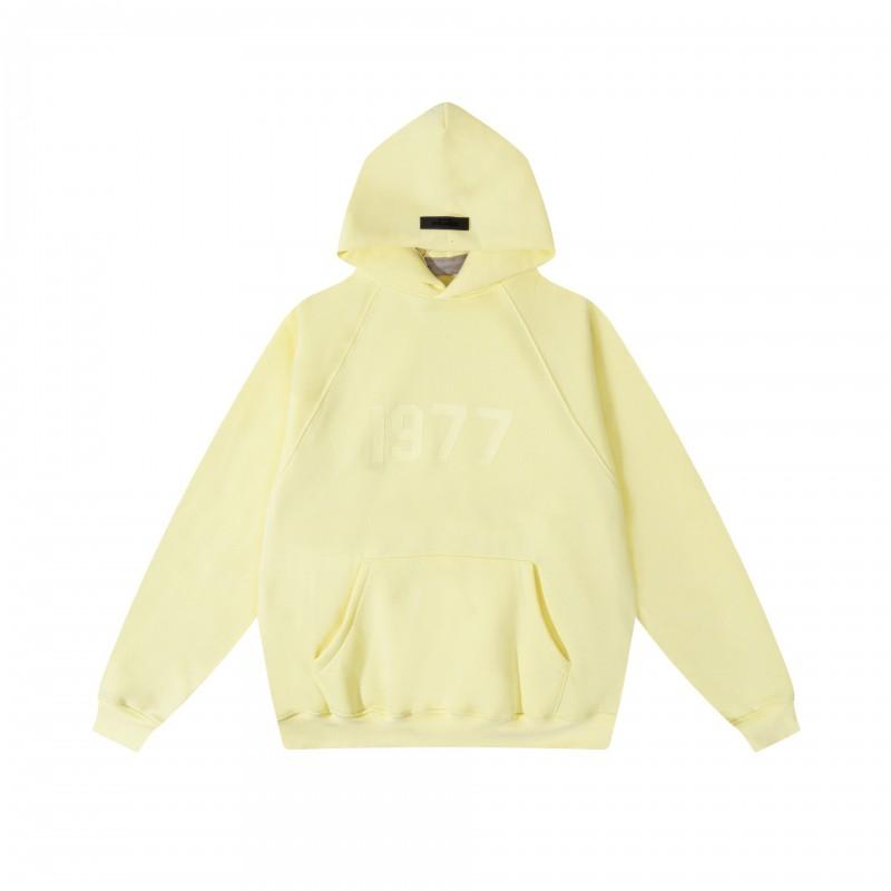 Unisex Oversized Hooded Sweatshirt With Flock Letter Print Soft Cotton Blend Warm Lined