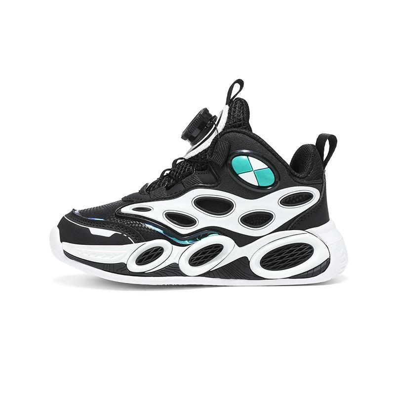 Boys' sports shoes Boys' shoes 2025 new running leather basketball shoes breathable medium and large children's boys non-slip