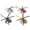 4 Stück Kinder Metallhubschrauber Dekoration Kinder Flugzeugmodell Neues Metallflugzeugmodell Schmuck