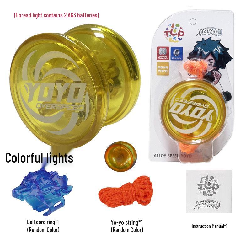 Alloy Luminous Yo-Yo for Kids - Competition Grade, Sleep & Live Play 